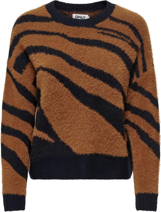Only Gemusterter Strickpullover