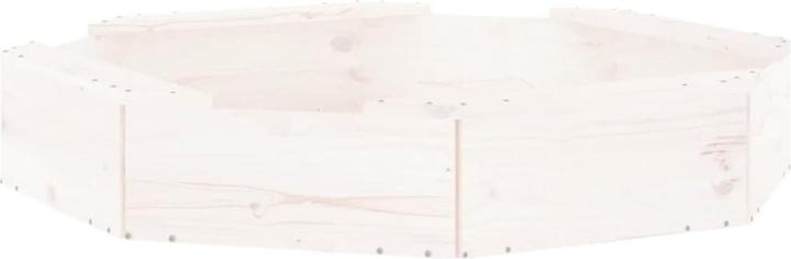 Produktbild VidaXL Sandkasten mit Sitzen Achteck Massivholz Kiefer,Material