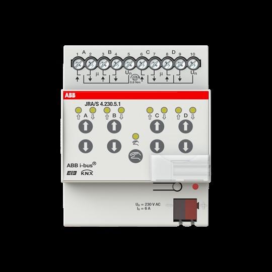 Actual product image ABB STOTZ-KONTAKT Blind/roller shutter actuator w.movement time detection JRA (Shutter actuator)