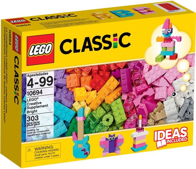 Image du produit LEGO Ensemble de teintes supplémentaires Classic Building Block Pastel (10694, LEGO Classic)