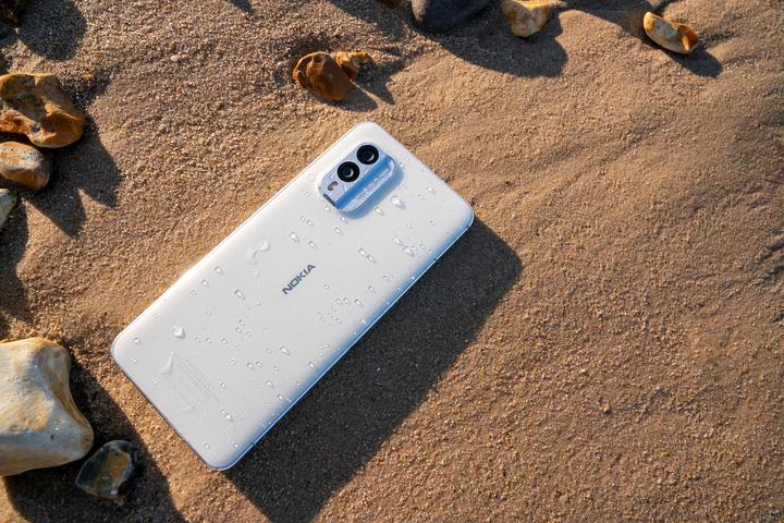 Actual product image Nokia X30 5G (128 GB, Ice White, 6.43", Dual SIM, 50 Mpx, 5G)