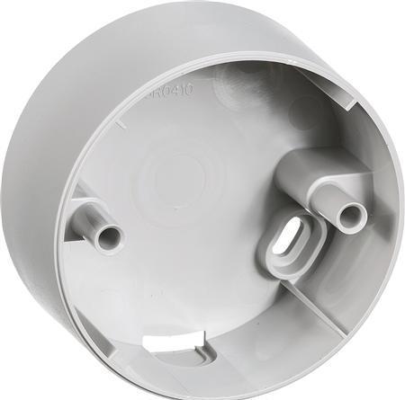 Actual product image LK Base round Ø80, for lamp socket, colour: light grey