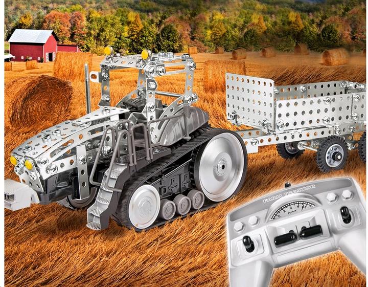 Actual product image Eitech RC Tractor with trailer