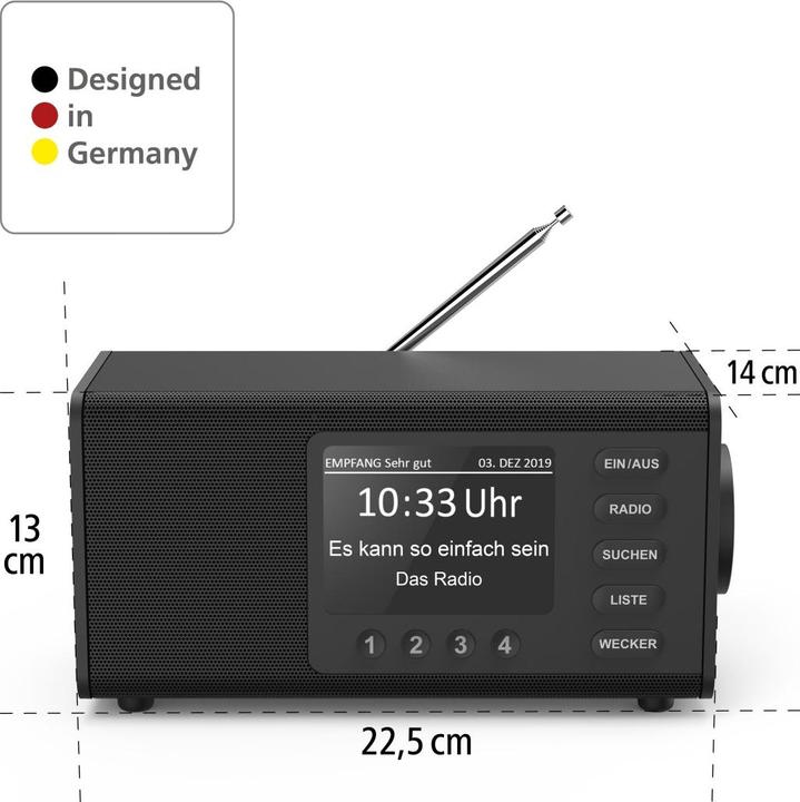 Produktbild Hama DR1000DE (DAB+)