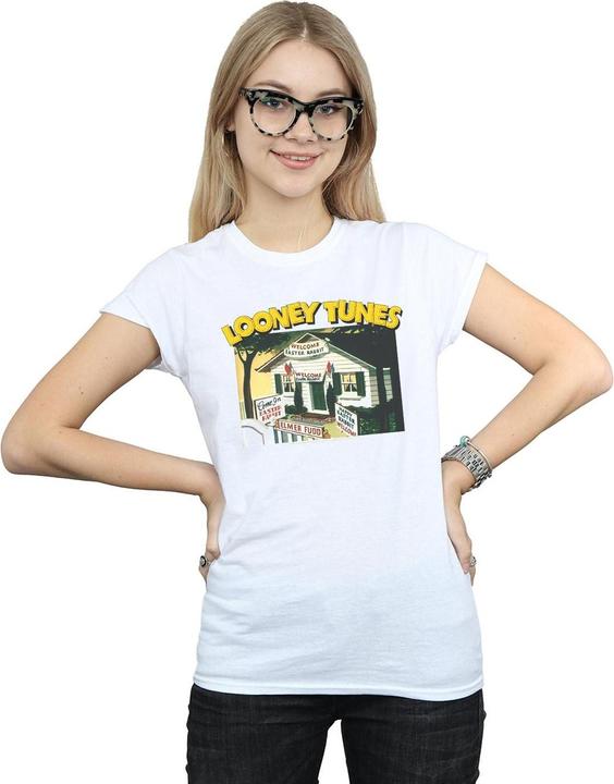 Produktbild Looney Tunes Elmer Fudd Welcome Easter Rabbit TShirt (XXL)