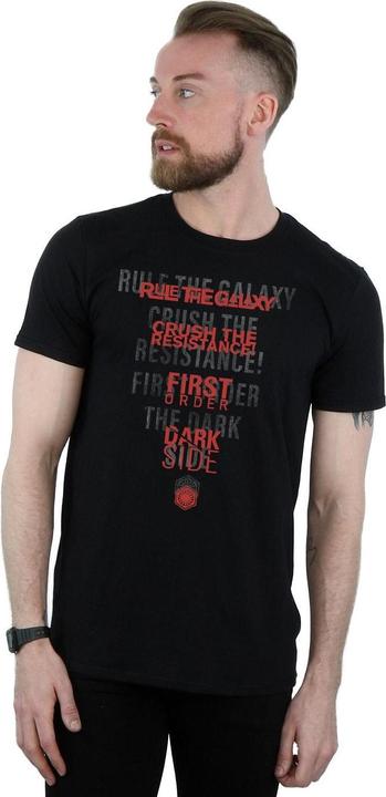 Actual product image Star Wars Mens The Last Jedi Dark Side Echo T-Shirt (XXL)