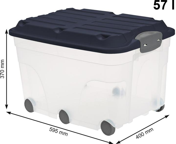 Actual product image Rotho Scooter (59.5 x 40 x 37 cm, 57 l)