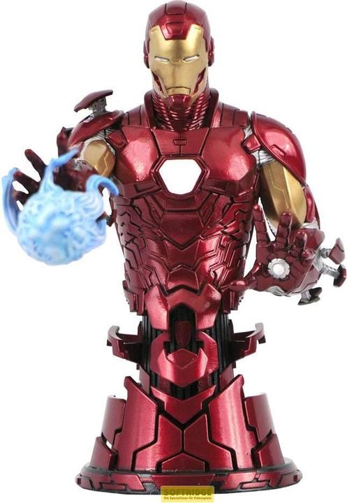 Actual product image Diamond Select Toys Busto Marvel Comics : Iron Man 15 cm (DST)