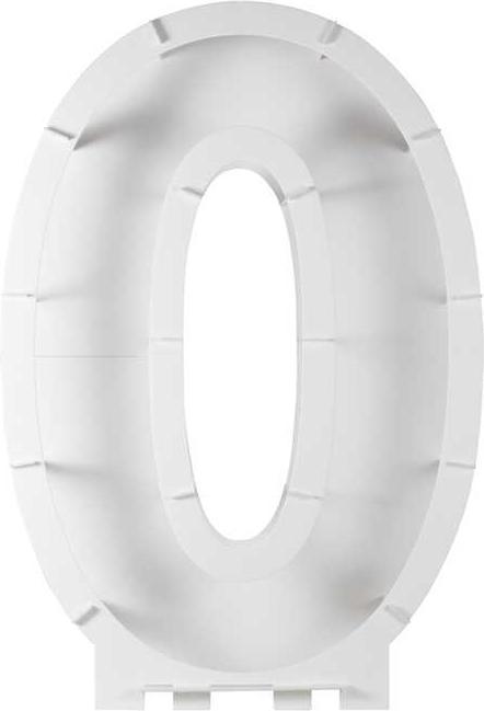 Immagine prodotto Ginger Ray Porta numeri gigante 80cm - 0 (1 x)