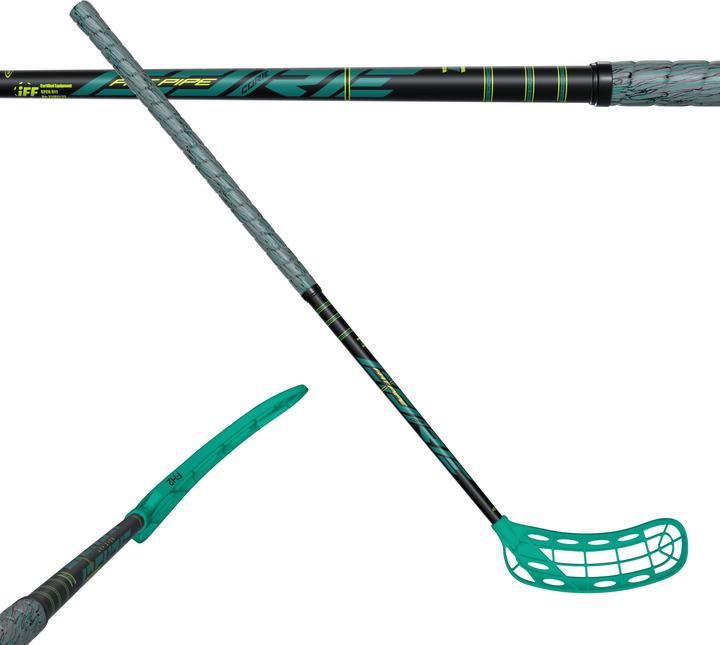 Image du produit Fat Pipe Canne d'unihockey Core 31 Coral Green Jab Fh2 82 Cm (82 cm, Droite)