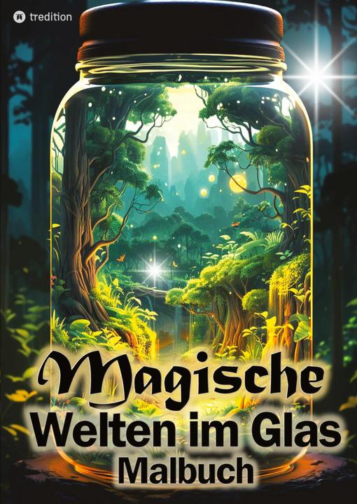 Immagine prodotto Kidd:Libro da colorare "Mondi magici in un barattolo" -