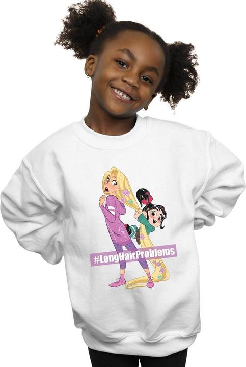 Image du produit Disney - Sweat WRECK IT RALPH RAPUNZEL AND VANELLOPE - Fille (140, 146)