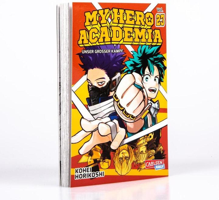 Actual product image My Hero Academia 23 (German, Kohei Horikoshi, 2020)