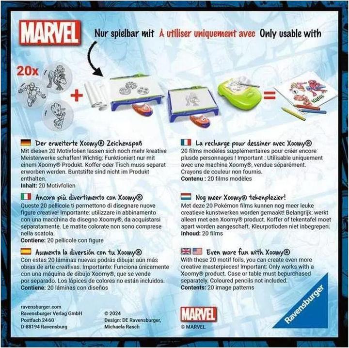 Actual product image Ravensburger Xoomy Marvel expansion set