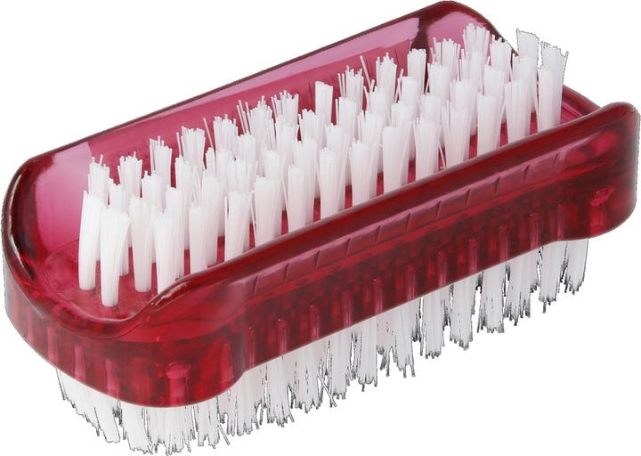 Actual product image Parsa Beauty Parsa Nail Brush double-sided, red