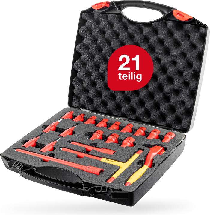 Actual product image Wiha Ratchet spanner set