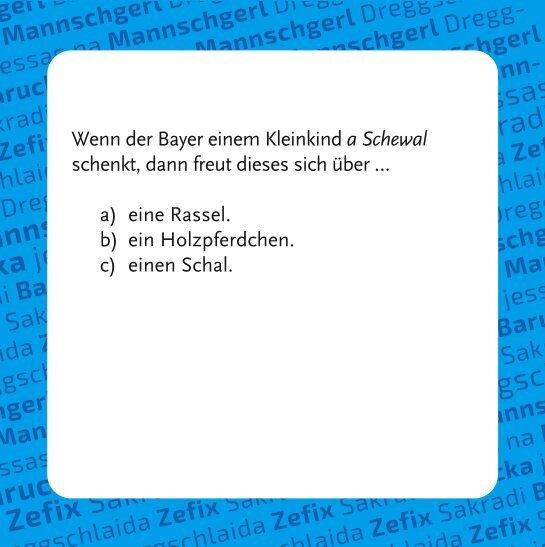 Image du produit Oui, varreck! Quiz sur le dialecte bavarois (Allemand)