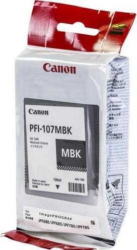 Actual product image Canon Pfi-107mbk (MBK)