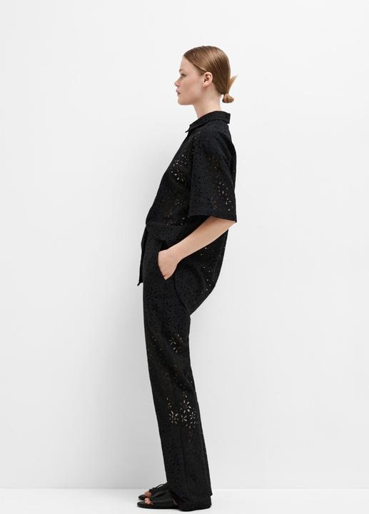 Produktbild Selected Femme Ausgestellte Spitzen Hose (36)
