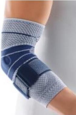 Actual product image Bauerfeind Aktivbandage mit Gurt Grösse 1 titan (1)