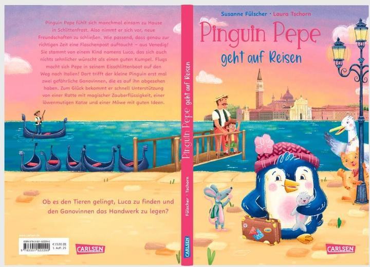 Actual product image Pinguin Pepe geht auf Reisen (German, Susanne Fülscher, Laura Tschorn, 2025)