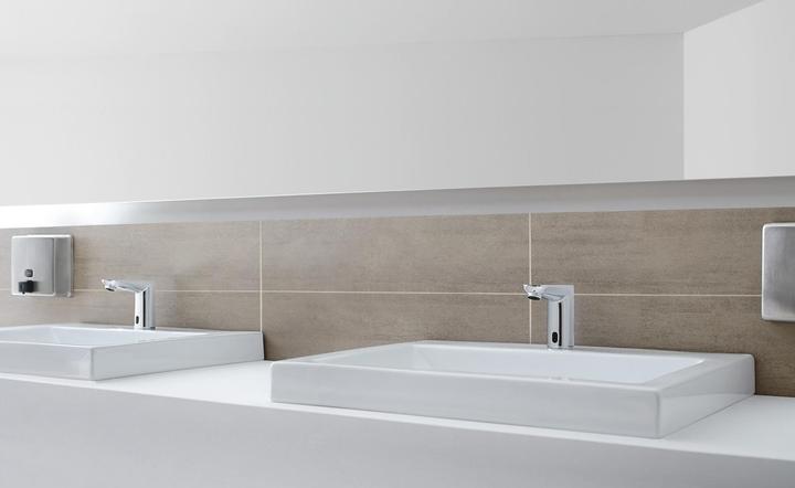 Actual product image Grohe Euroeco CE Infrared Washbasin Faucet Without Mixer