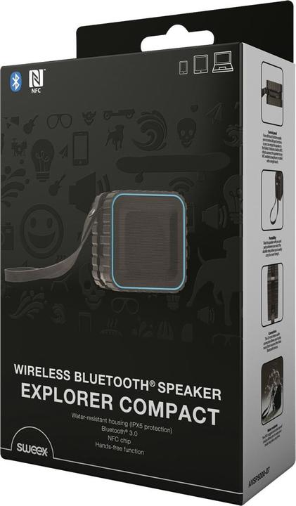 Produktbild Sweex AVSP5000-07 Bluetooth Lautsprecher 2.03 W (Akkubetrieb)