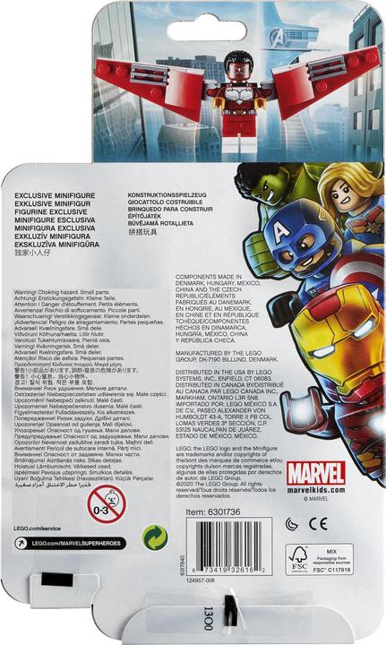 Produktbild LEGO Marvel Super Heroes Falcon und Black Widow machen gemeinsame Sache (40418)