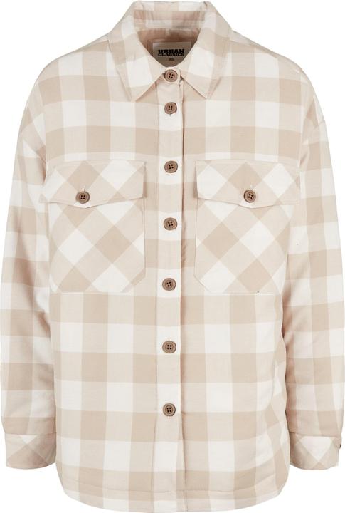 Actual product image Urban Classics Ladies Flannel Padded Overshirt - 10962 (4XL)