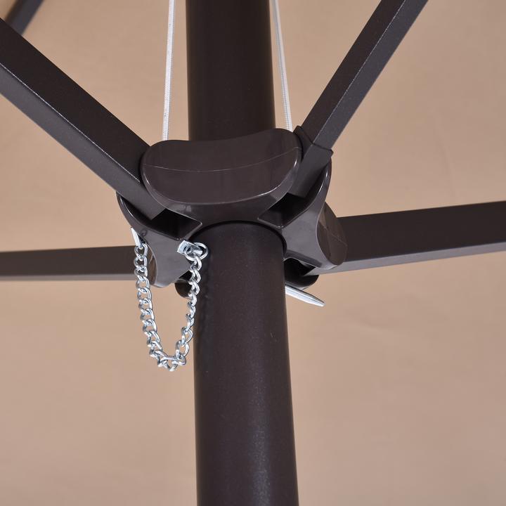 Immagine prodotto Outsunny Ombrellone con manovella (2.70 m)