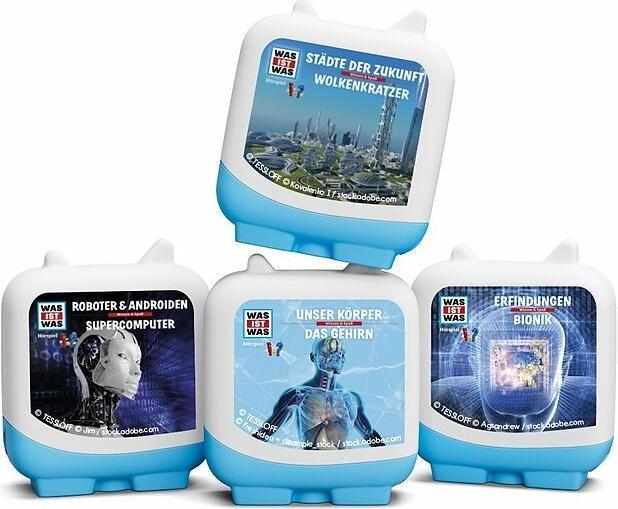 Image du produit Tonies Clever Tonie Qu'est-ce que c'est - Lot de 4 (Allemand)