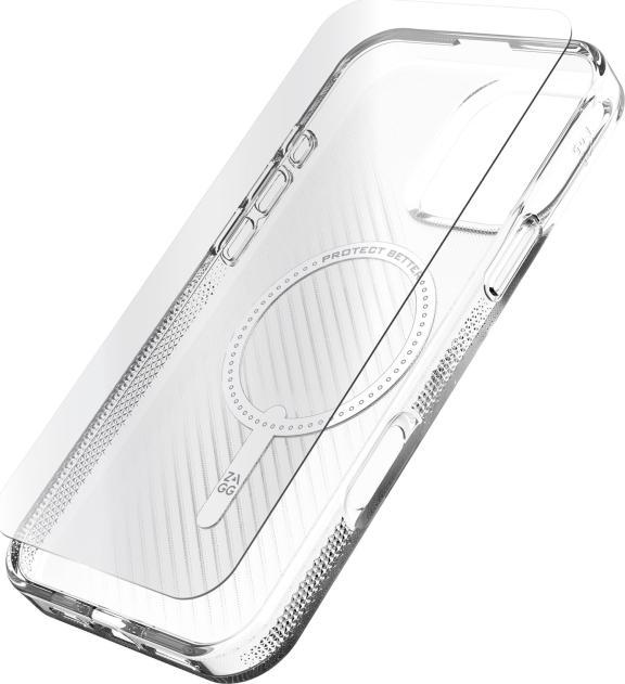 Actual product image Zagg BNDL Luxe SNAP PCR IS GL 360 Apple iPhone 16 Pro Max CLR INTL (Apple iPhone 16 Pro Max)