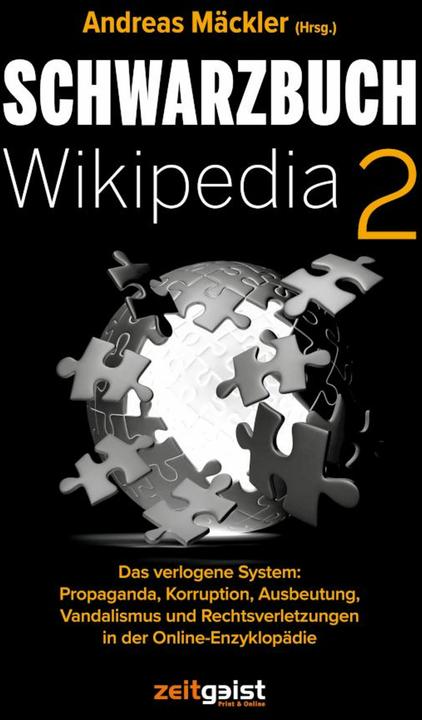 Actual product image Schwarzbuch Wikipedia 2 (German, Andreas Mäckler, 2023)