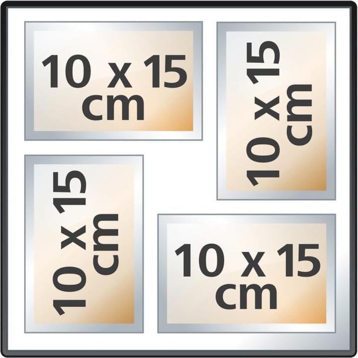 Actual product image Hama Jumbo album London, 30x30 cm, 80 white pages, Brown (10 x 15 cm)