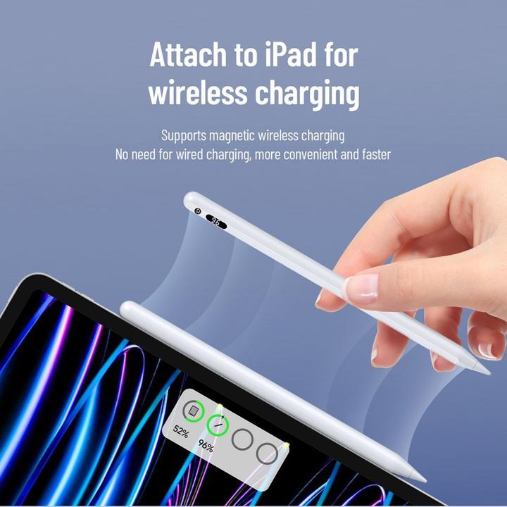 Actual product image Dux Ducis SP-05 Stylus Pen with Wireless Charging and Power Display