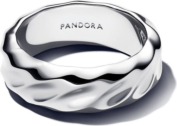 Actual product image Pandora Gewellter Breiter Band Ring (48)
