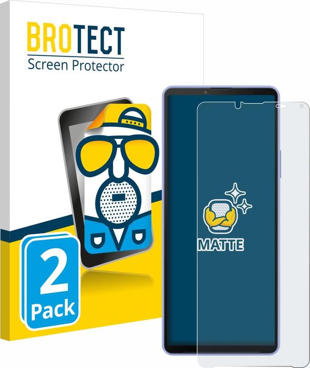 Image du produit BROTECT Film de protection antireflet Protection d'écran mat (2 pièce(s), Sony Xperia 10 IV)