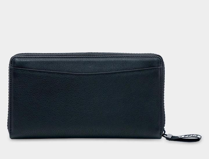 Actual product image Braun Büffel Capri wallet RFID protection leather 19 cm
