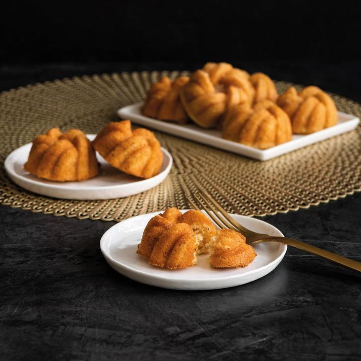 Actual product image Nordic Ware 75th Anniversary Braided Mini Bundt Pan