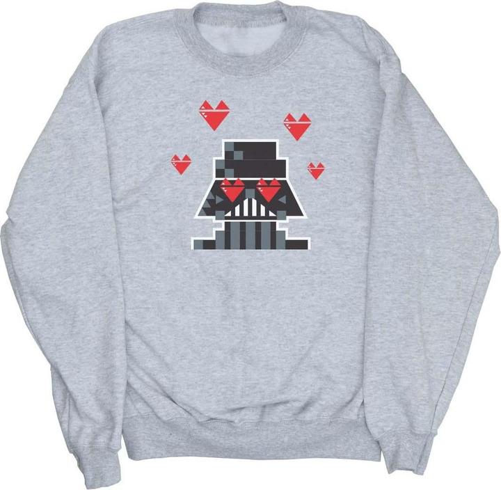 Star Wars Valentines Vader In Love Sweatshirt (XXL)