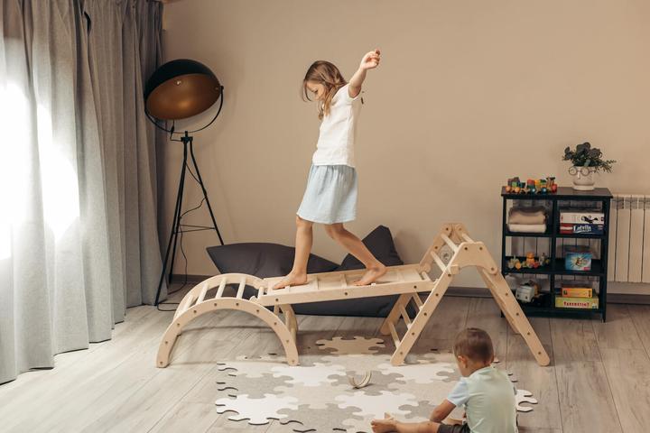 Actual product image All-4-Baby Climb up Fold up Set / Climbing Set