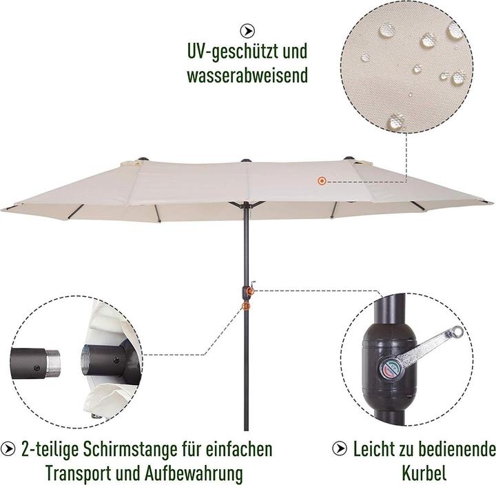 Produktbild Jamb Sonnenschirm Oval (4.60 m)