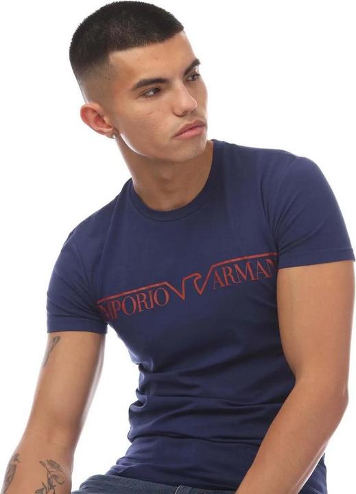 Actual product image Emporio Armani Mens Crew Neck T-Shirt (XL)