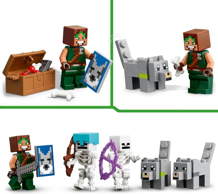 Produktbild LEGO Die Wolfsfestung (21261, LEGO Minecraft)