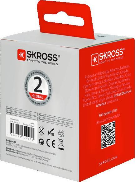 Produktbild Skross Europe to USA
