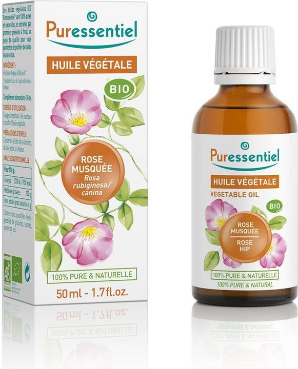 Immagine prodotto Puressentiel Olio vegetale Olio biologico di rosa selvatica (Crema corpo, 50 ml)