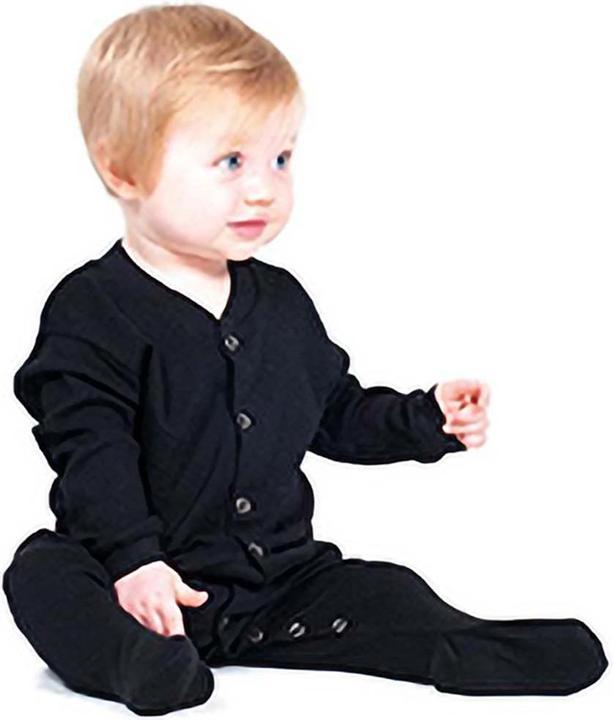 Actual product image Larkwood Baby long sleeve romper (80)