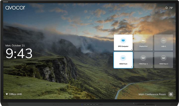 Immagine prodotto Avocor AVG-7560 G-60 S GlassLED Int Disp (3840 x 2160 pixel, 75")