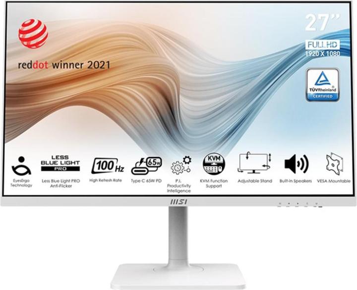 Image du produit MSI Modern MD272XPWDE (1920 x 1080 pixels, 27")
