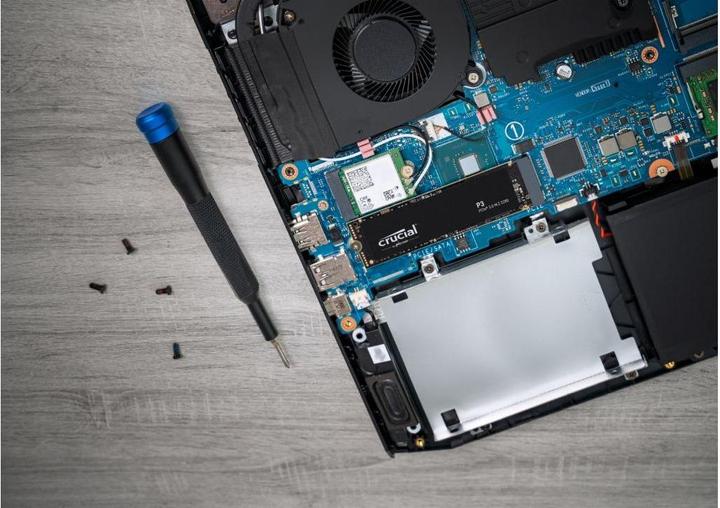 Actual product image Crucial P3 (1000 GB, M.2 2280)